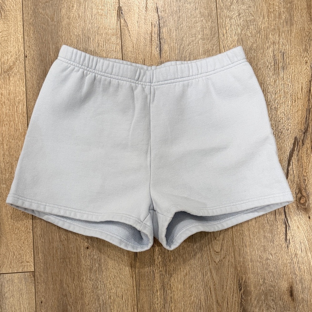 TNA High Waist Women's Shorts in Ice Blue